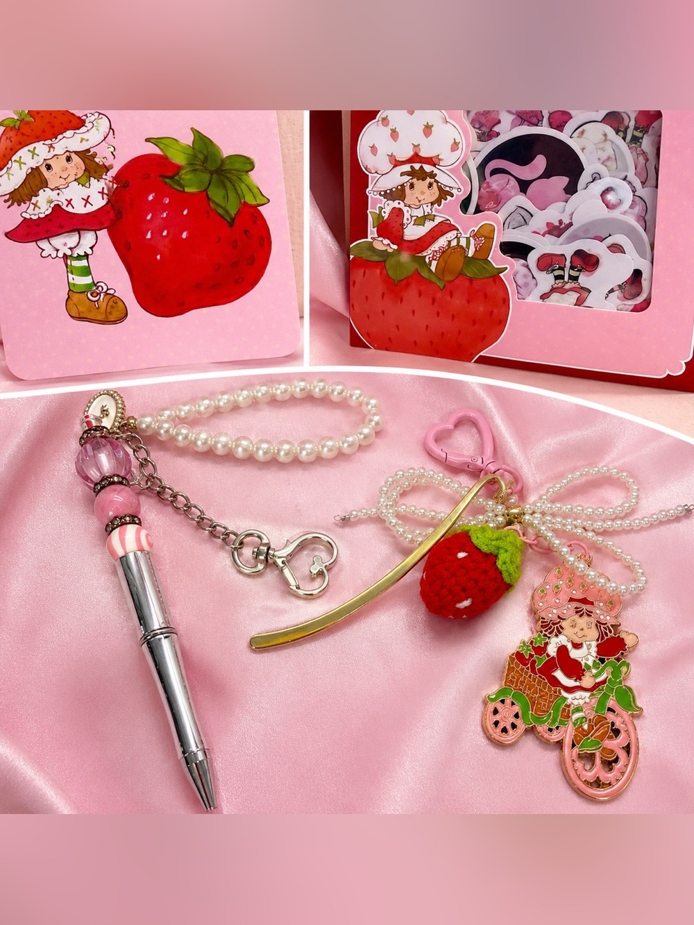 Strawberry Shortcake Stationery Bundle - Picture 2 of 4